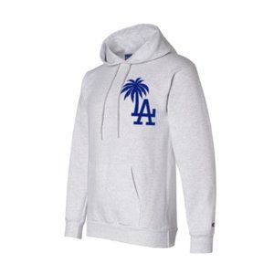 L.A. Beach Palm Tree Life Hoodie Sweater/ Champion